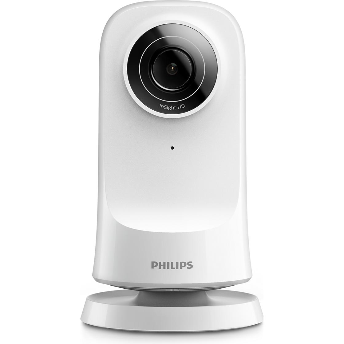 Philips InSightHD M115E/12, Netzwerkkamera, Weiss