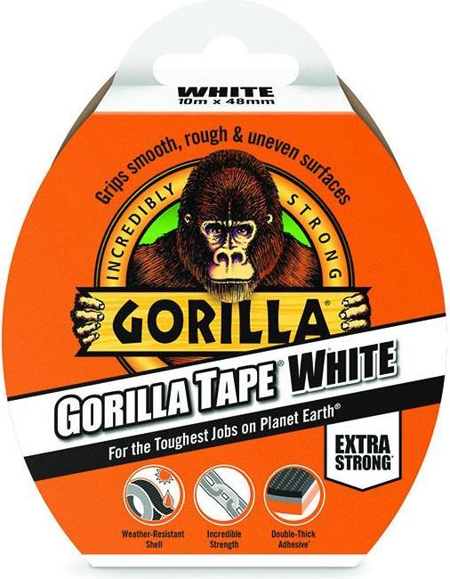 Gorilla Klebeband Weiss 48mm x 10m (48 mm)
