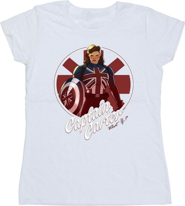 Image du produit - T-shirt WHAT IF CAPTAIN CARTER - Femme (M)