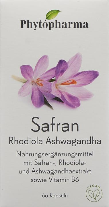 Produktbild Phytopharma Safran (60 Stück, Kapseln, 60 g)