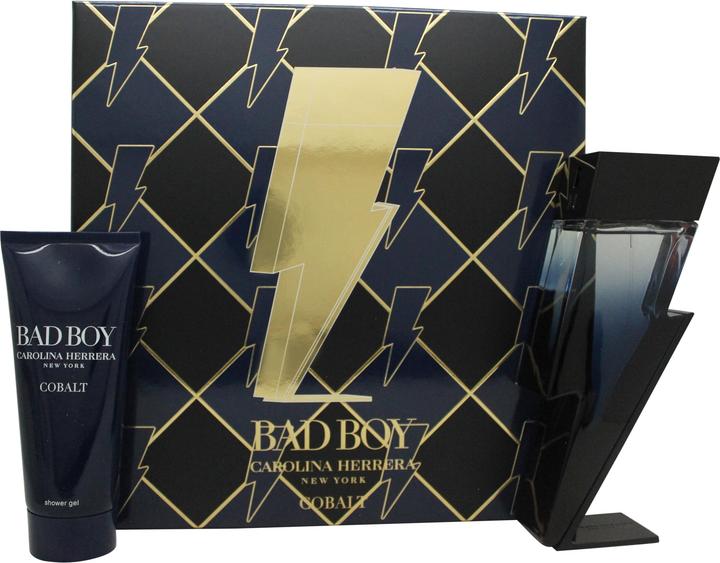 Actual product image Carolina Herrera Bad Boy Cobalt Gift Set for Men (Perfume set)