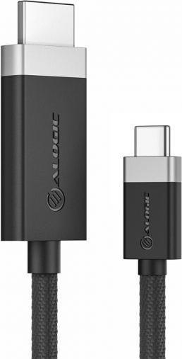 Image du produit Alogic Fusion USB-C vers HDMI 2.0 4K Câble 1m gris espace (1 m, HDMI, 2.0)