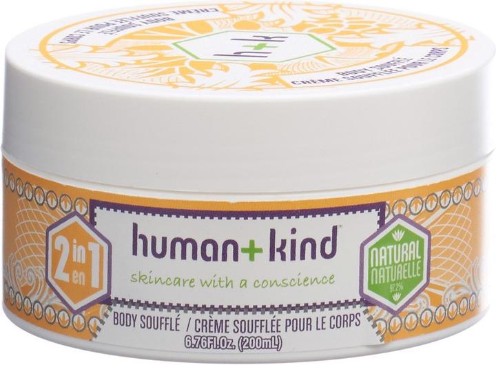 Produktbild Human+Kind Body Soufflé (Körpercreme, Körperlotion, Körpermilch, Körpergel, 200 ml)