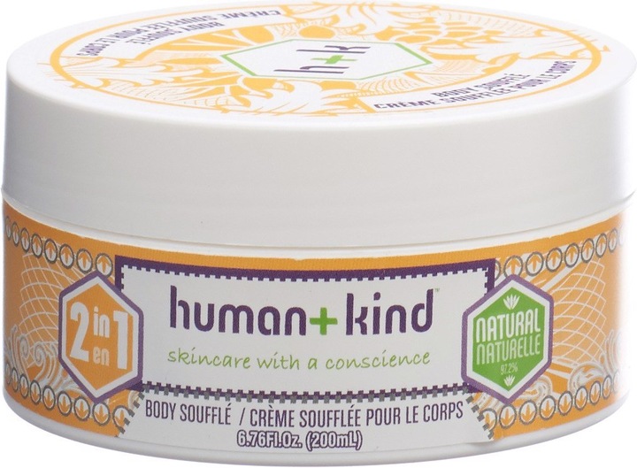Produktbild Human+Kind Body Soufflé (Körpermilch, Körpergel, Körpercreme, Körperlotion, 200 ml)