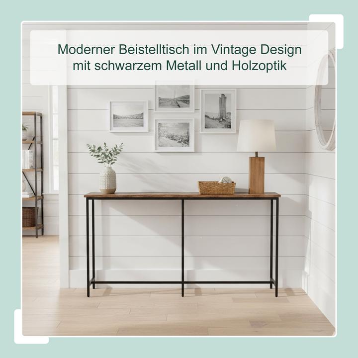 Produktbild Relaxdays Konsolentisch (160 x 20 x 80.5 cm)