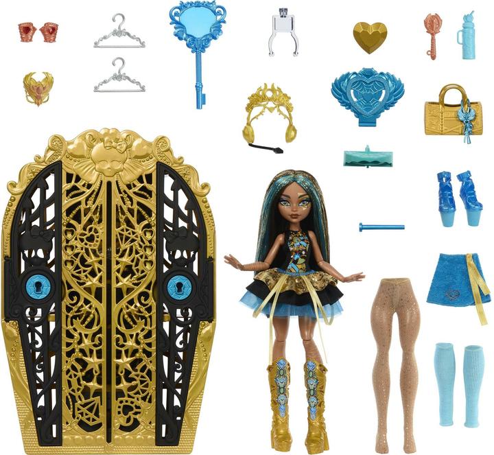 Actual product image Monster High Skulltimate Secrets Cleo De Nile