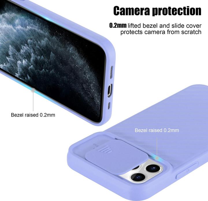 Immagine prodotto Cadorabo Cover in TPU con protezione della fotocamera (Apple iPhone 11 Pro)