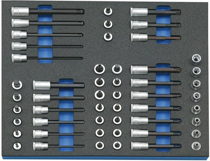 Actual product image Gedore CT2TX 30 socket set in CheckToolModule