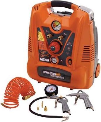 Actual product image Nuair Compressor - Oil free - Super Squirrel - 6 L / 2 hp / 8 bar (6 l, 8 bar)