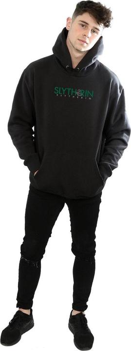 Produktbild Slytherin Text Kapuzenpullover (M)