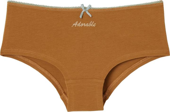 Immagine prodotto Vertbaudet 7er-Pack Mädchen Shortys ADORABLE, Bio-Baumwolle (146, 152)