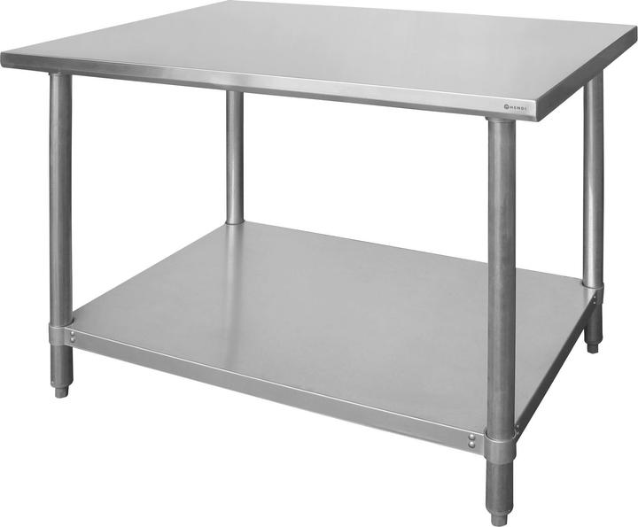 Hendi Arbeitstisch Edelstahl 1200x600x880 mm (120 cm, 60 cm)