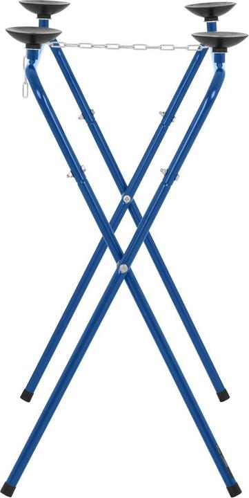 Produktbild MSW Scheibenbock KFZ mit Saugplatten Windschutzscheiben Ständer Scheibentisch 150 kg