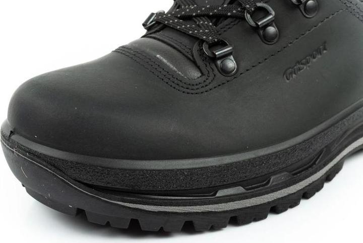 Actual product image GriSport Nero Dakar Herren-Trekkingschuhe, Leder, schwarz (44)