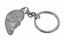 Actual product image Ootb Metal keychain, Broken Heart