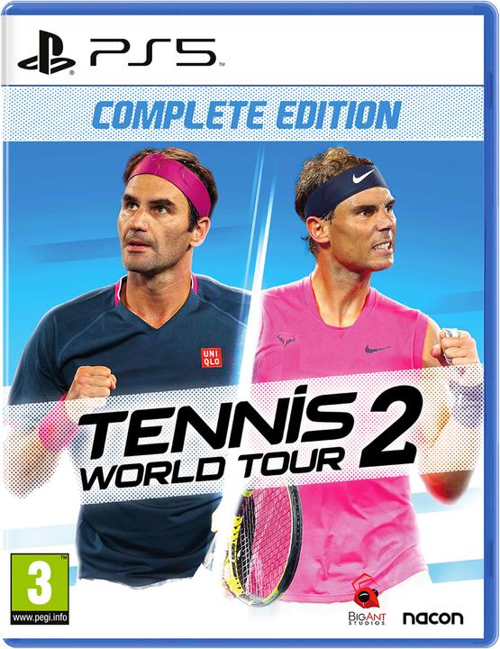 Actual product image Nacon Gaming Tennis World Tour 2 Standard English, Italian PlayStation 5 (PS5)