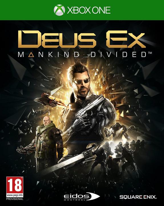 Actual product image Square Enix Deus Ex: Mankind Divided, Xbox One Standard (Xbox One S)