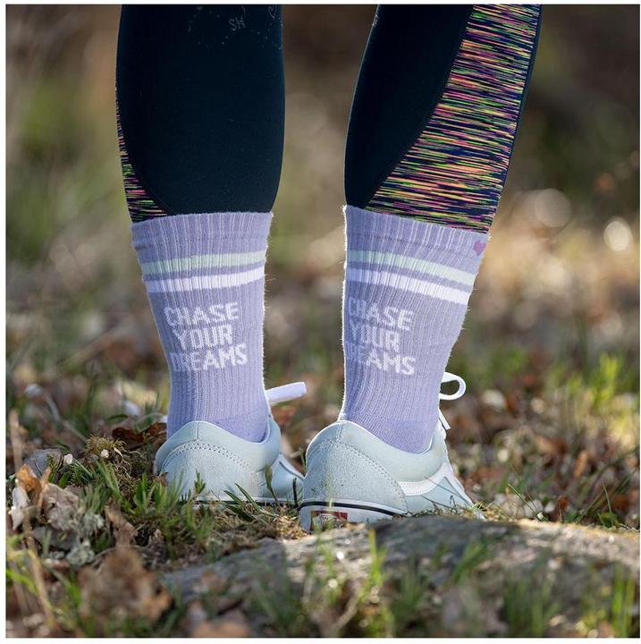 Actual product image Soulhorse Tennis socks Chase your Dreams (39 - 42)