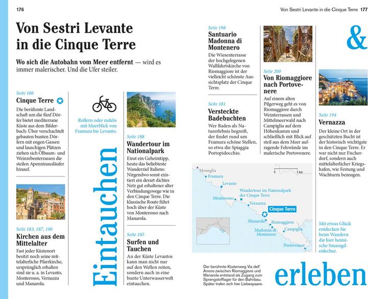 Produktbild Reise-Taschenbuch Ligurien, Italienische Riviera, Cinque Terre (Deutsch, Christoph Hennig, Georg Henke, 2023)