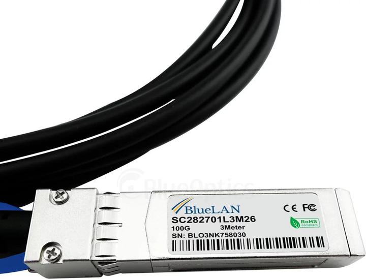 Produktbild BlueLAN Lenovo 4Z57A85044 kompatibles QSFP28 DAC SC282701L2M26