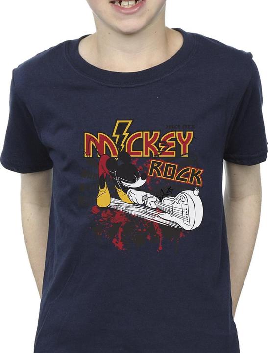 Image du produit Disney - T-shirt MICKEY MOUSE SMASH GUITAR ROCK - Garçon (128)