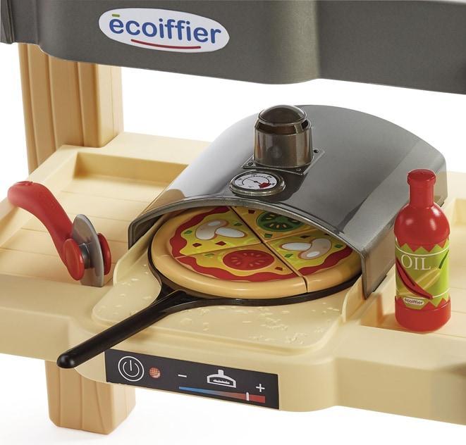 Image du produit Ecoiffier Sommerküche mit Grill und Pizzaofen, 27-tlg.