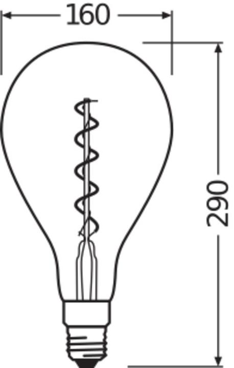 Immagine prodotto Osram Vintage 1906 Led Classic A (E27, 5 W, 300 lm, 1 x, G)