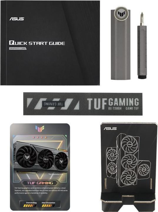 Actual product image ASUS TUF Gaming GeForce RTX4060 Ti 8GB OC Edition (8 GB)