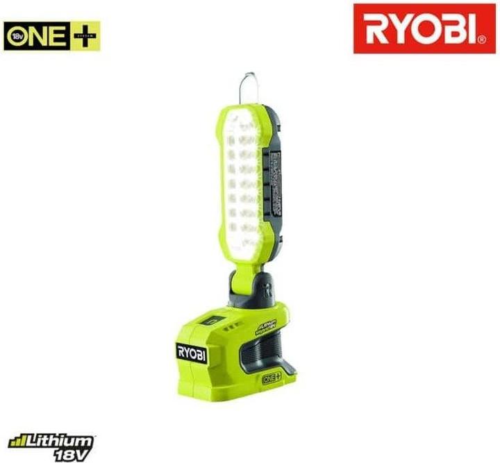 Actual product image Ryobi R18ALP-0 Battery-powered rotating room lamp (900 lm)