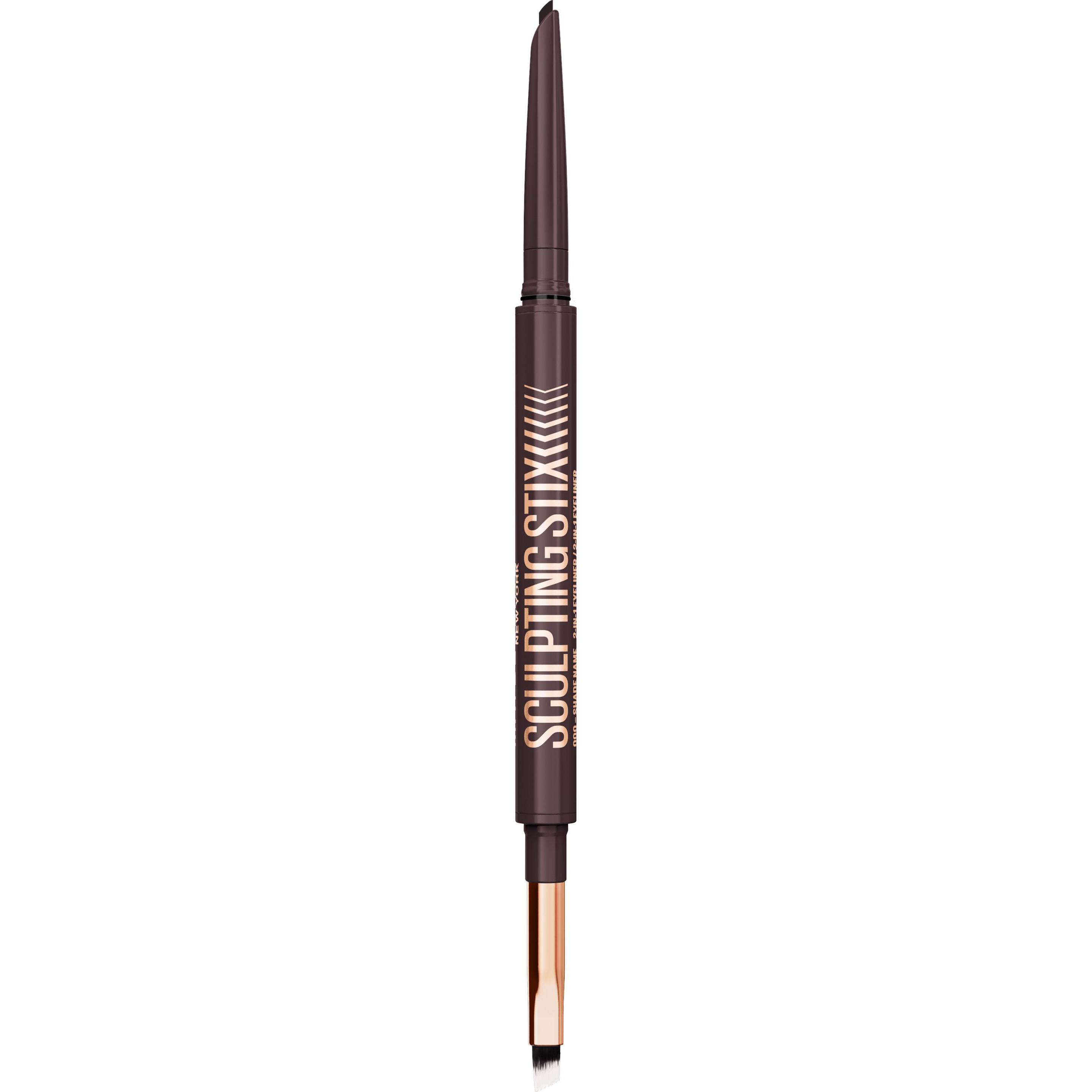 Maybelline New York, Eyeliner + Kajal, Sculpting Stix 2-in-1 (015 Smooth Espresso)