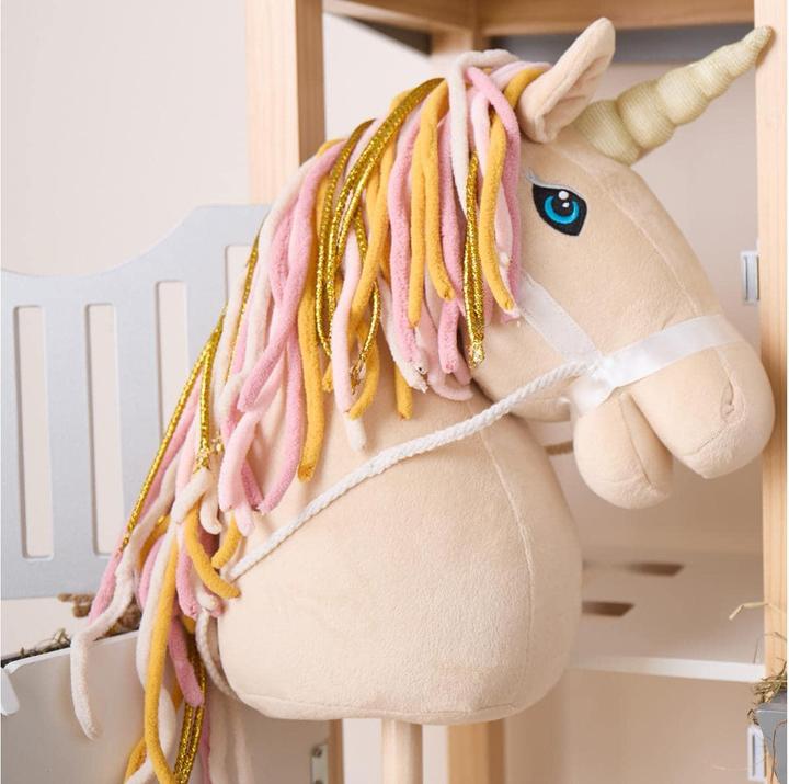 Image du produit Bieco Steckenpferd Kinder Einhorn Aurora