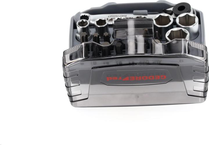 Productafbeelding Gedore Red BitRatchetSet /4 BitFix.Adapter compact (6 mm, 12 mm, 10 mm, 7 mm, 11 mm, 8 mm, 9 mm, 13 mm)