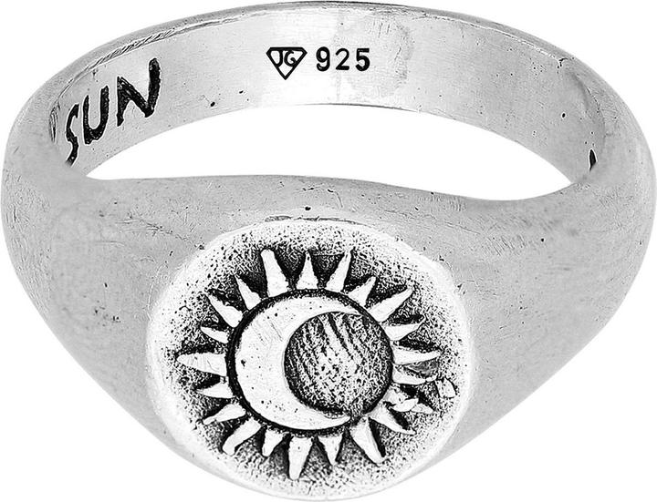 Immagine prodotto Haze & Glory Halbmond, Siegelring, Sonne (56, 925 Argento)