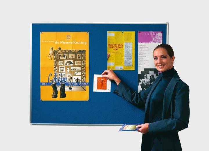 Produktbild Legamaster Pinboard Premium 100 x 150 cm, Blau (Pinnwand, 150 x 100 cm)