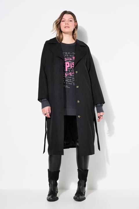 Immagine prodotto Studio Untold Trench dal taglio svasato con revers (58)