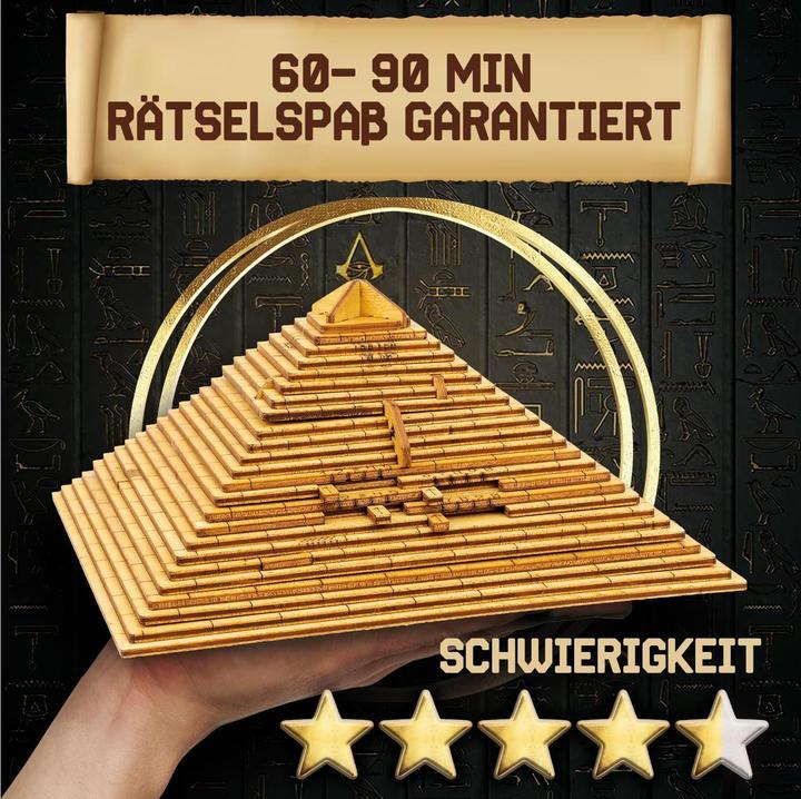 Produktbild Escape Welt Quest Pyramide (Deutsch, Englisch, Französisch, Italienisch, 1 - 4 Spieler)