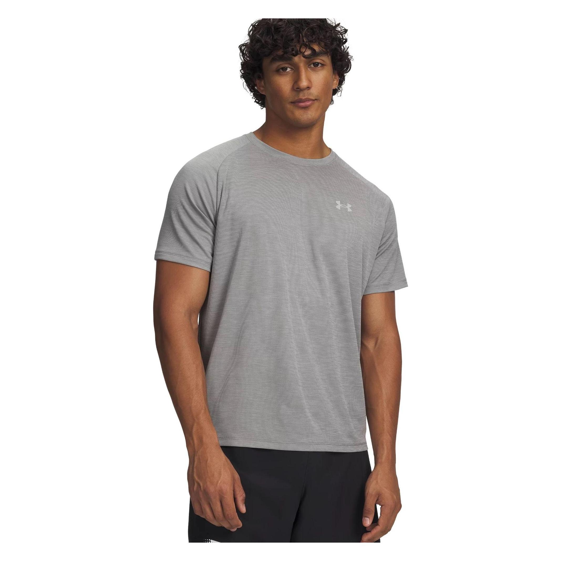 Under Armour, Herren, Sportshirt, Tech-Textur-Shirt (Xxl), Grün, Xxl