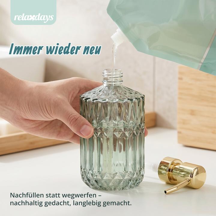 Image du produit Relaxdays 2 distributeurs savon
