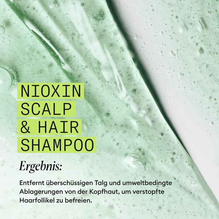 Actual product image Nioxin Scalp + Hair System (1000 ml, Liquid shampoo)