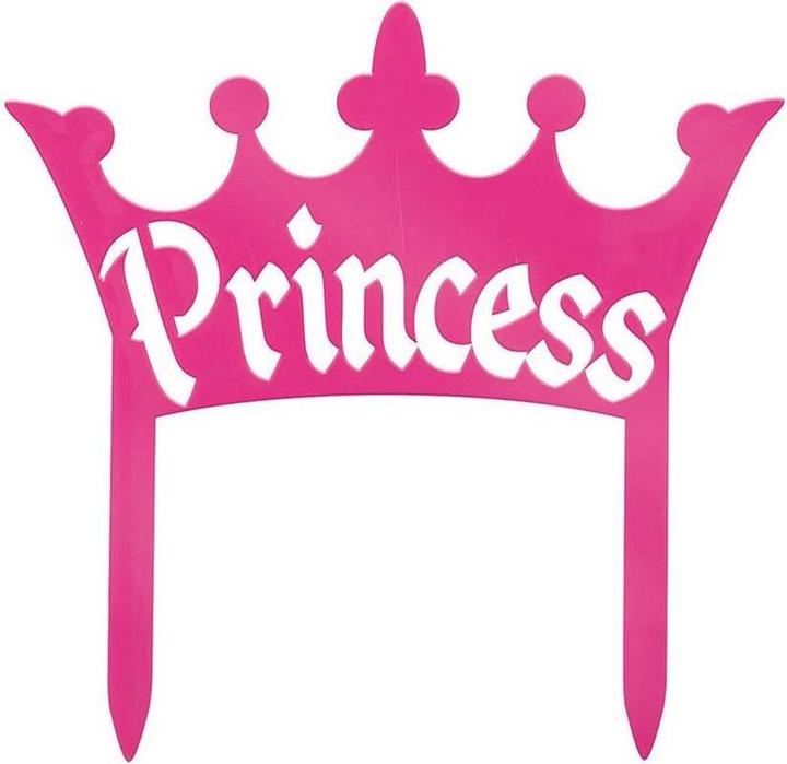 Produktbild Unique Party Tortendekoration Princess Krone