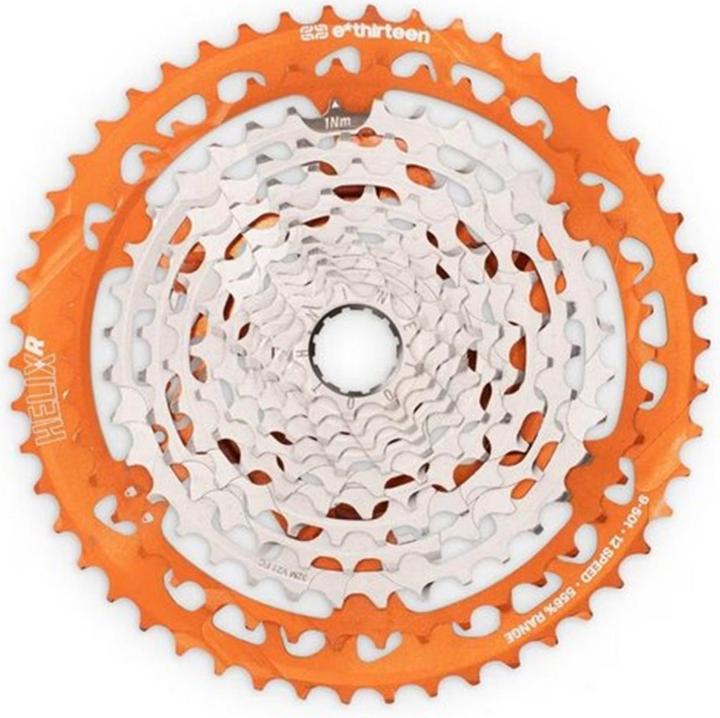 Actual product image e*13 Bike cassette Helix Race 12-speed / 9-50 teeth (12-speed, 9-50)