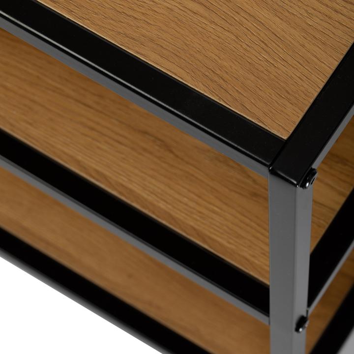 Image du produit Domoletti TV table, 120 cm x 33 cm x 50 cm (33 x 120 x 50 cm)