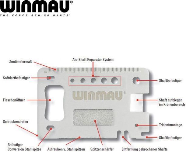 Produktbild Winmau Dart Multi-Tool