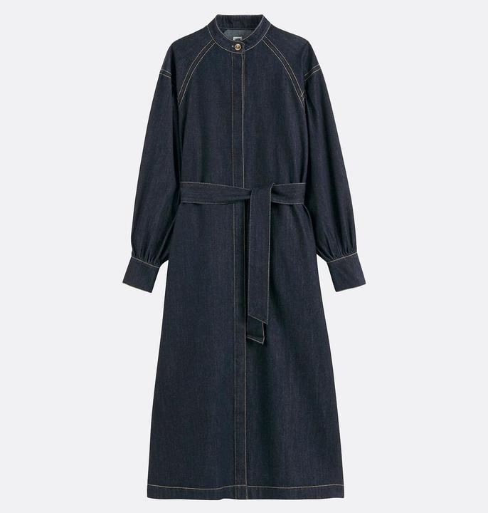 Actual product image La Redoute Collections Ausgestelltes Kleid aus Denim (XS)