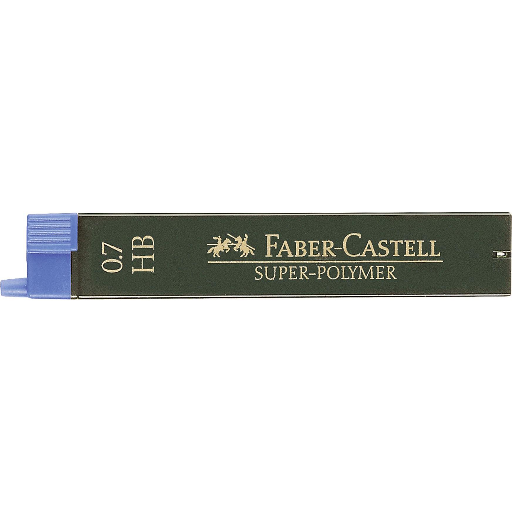 Thumbnail - Faber-Castell, Ersatzpatrone, Super-Polymer (Gelmine, Schwarz, 0.70 mm)
