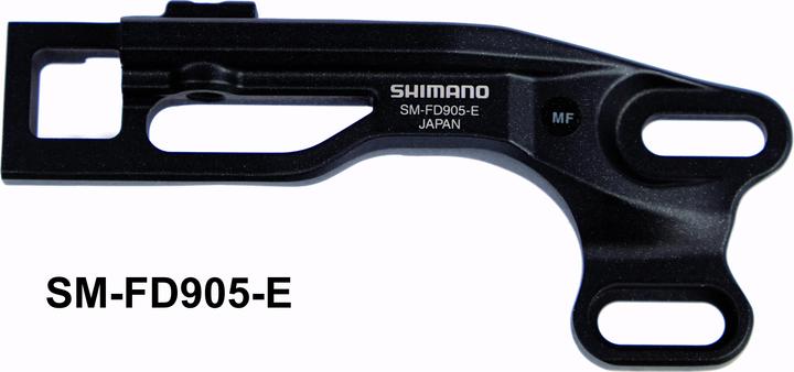 Actual product image Shimano XTR front derailleur adapter FD-9050/70 Di2 direct mount deep