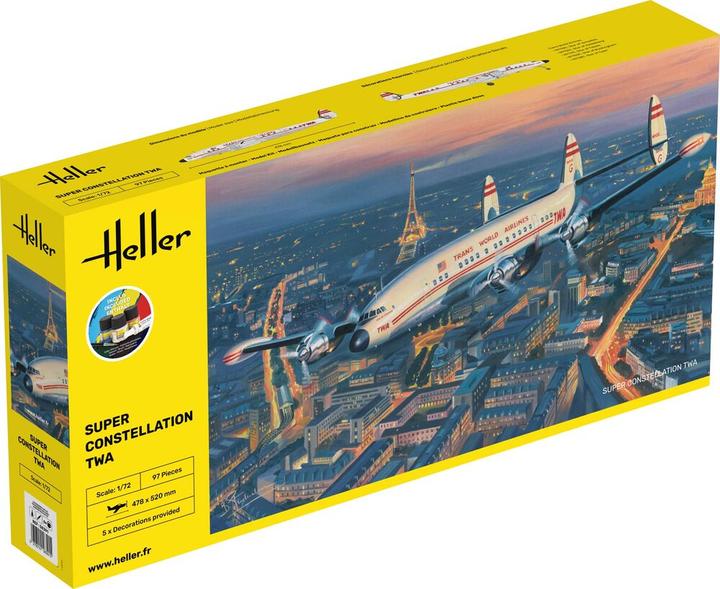 Image du produit Heller STARTER KIT Super Constellation TWA