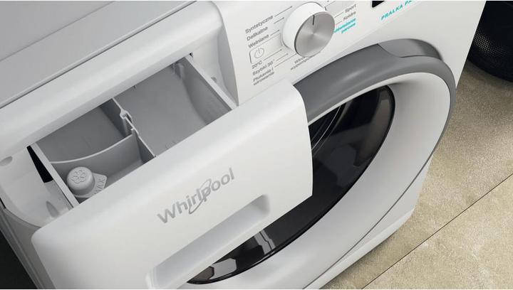 Produktbild Whirlpool Freistehende Waschmaschine FFB 9258 SV DE 9 kg 1200 U/min weiss (9 kg, Links)