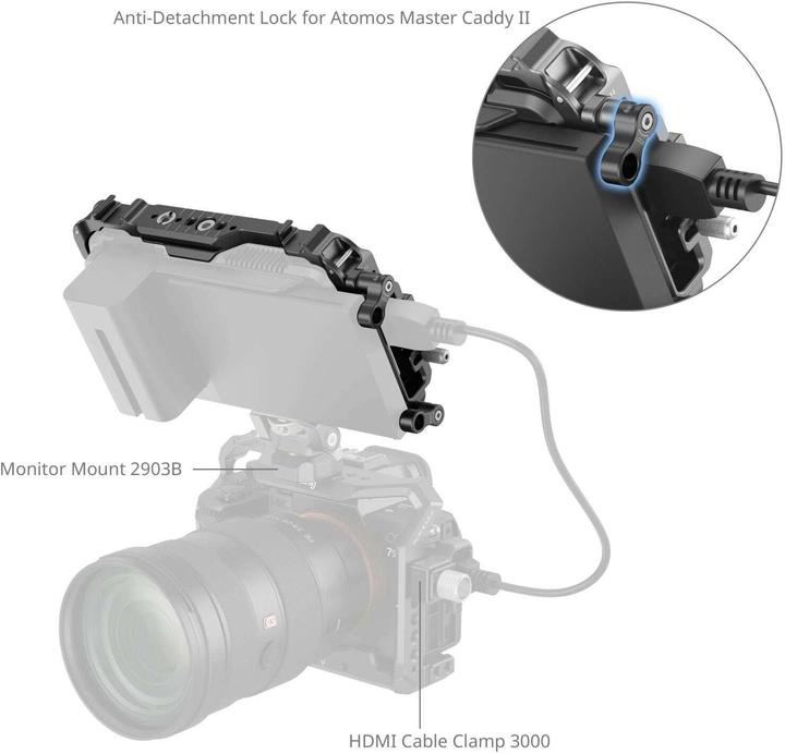 Image du produit SmallRig Cage for Atomos Ninja Series CMA2209B (Cage)