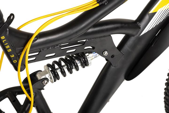 Produktbild Wyld Mountainbike Fully 26" Bliss schwarz-gelb 21 Gänge RH 47 cm Magnesium-Laufräder (47 cm)